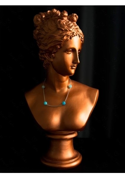 Akik Doğal Taşlı Çelik Kolye -Sevgili Takı Koleksiyonu modelleri