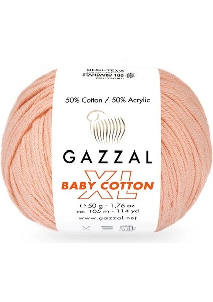 Baby Cotton Xl El Örgü İpi Gün Batımı 3412