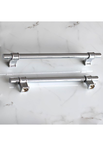 Hisar Krom Düz Metal Kulp 192 mm Mobilya Çekmece Mutfak Dolabı Kulbu fiyatları