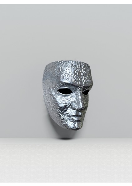 King Baldwin IV İşlemeli Kingdom Of Heaven "The Leper" Maskesi