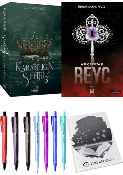 Asi Çakıltaşı 2 Reyc Binnur Şafak Nigiz ve Karanlığın Şehri 3 Şule Avlamaz 2li Set