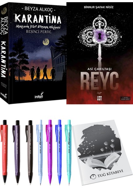 Asi Çakıltaşı 2 Reyc Binnur Şafak Nigiz ve Karantina 5 Beyza Alkoç 2li Set