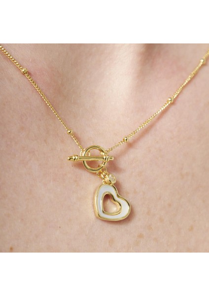 Denizci Kilidi Kolye Ucu Kalp Kolye modelleri