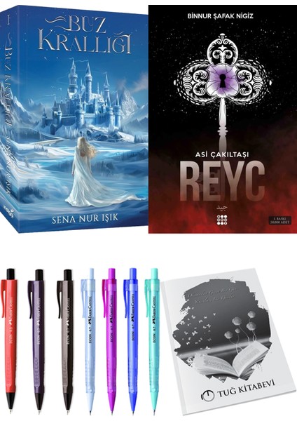 Asi Çakıltaşı 2 Reyc Binnur Şafak Nigiz ve Buz Krallığı Sena Nur Işık 2li Set