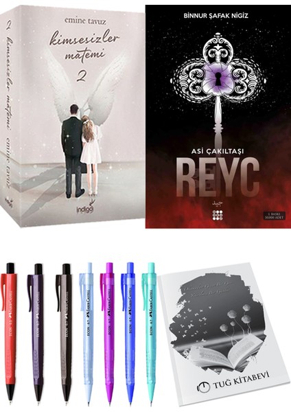 Asi Çakıltaşı 2 Reyc Binnur Şafak Nigiz ve Kimsesizler Matemi 2 Emine Tavuz 2li Set