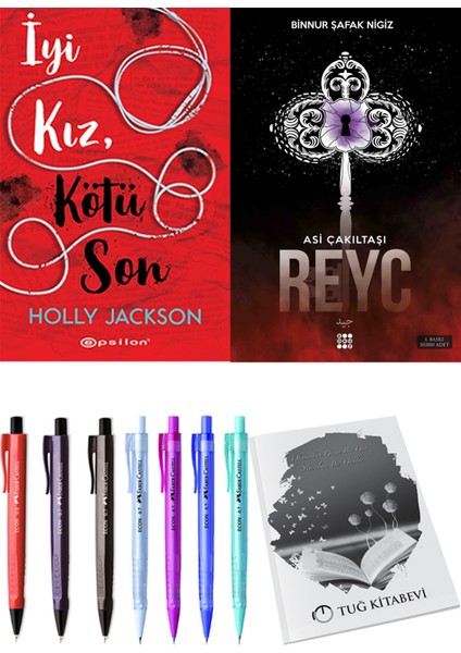 Asi Çakıltaşı 2 Reyc Binnur Şafak Nigiz ve Epsilon Yayınevi Iyi Kız Kötü Son Holly Jackson 2li Set