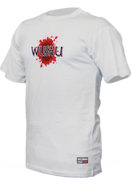 Baskılı Wushu Fitness Boks Muay Thai Antrenman Tişörtü Spor T-Shirt VST836