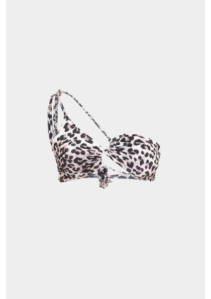 Premium Asimetrik Freya Slim Fit Kadın Bikini Üstü
