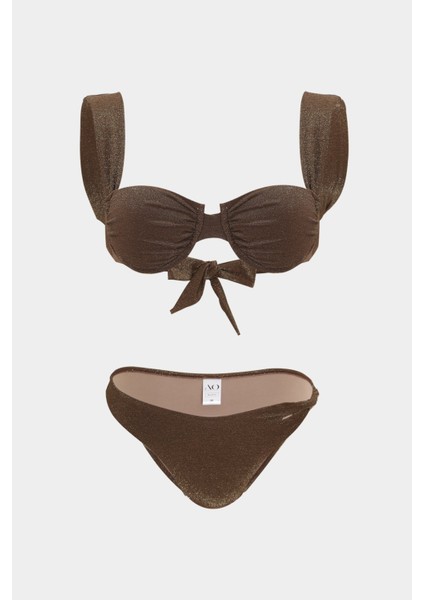 Premium Askı Detaylı Themıs Fit Kadın Bikini Üstü
