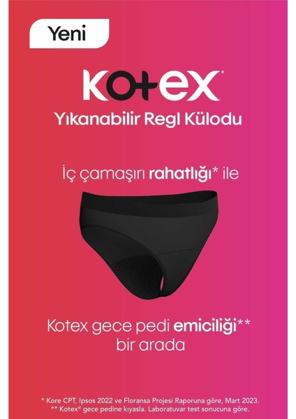 Yıkanabilir Regl Külodu XL Beden Nefes Alabilen Yüzey ile Gün Boyu Konfor Sağlar modelleri