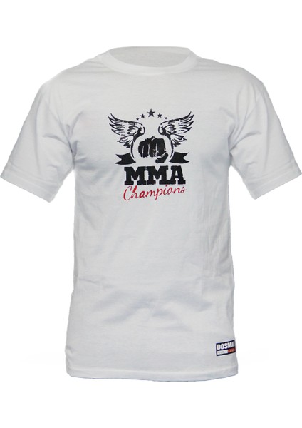 Baskılı Mma Fitness Boks Muay Thai Antrenman Tişörtü Spor T-Shirt MMT833
