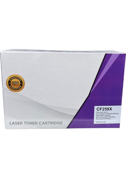 Hp 59X CF259X & Canon CRG-057H Chipsiz 10000(10K) Sayfa Verimli Muadil Toner fiyatları