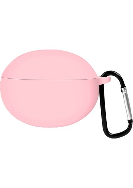 Huawei Freebuds 6i Mat Silikon Kılıf Pembe