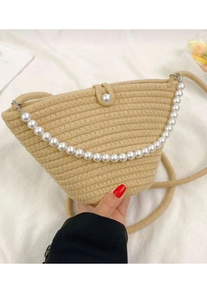 Tekno Trust Bej Kadın 3’lü Krem- Kahve- Koyu Kahve Incili Omuz Çantası T4 Tüm Yaş Grupları Hayır 3'lü Basic Cas modelleri