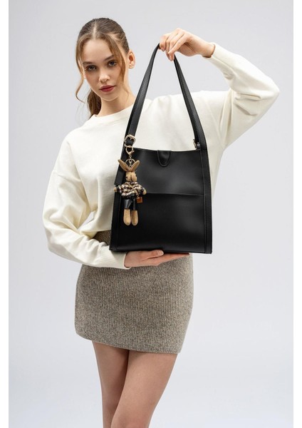 Tekno Trust Suni Deri Kadın El ve Omuz Çantası Düz 1'li Suni Deri Type 4 100% Suni Deri Organik Ek Özellik