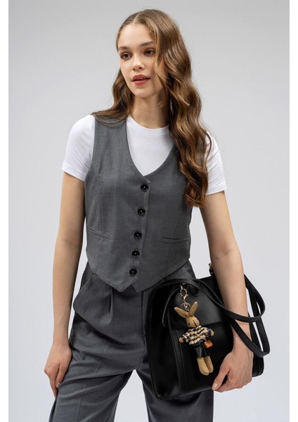 Tekno Trust Suni Deri Kadın El ve Omuz Çantası Düz 1'li Suni Deri Type 4 100% Suni Deri Organik Ek Özellik modelleri