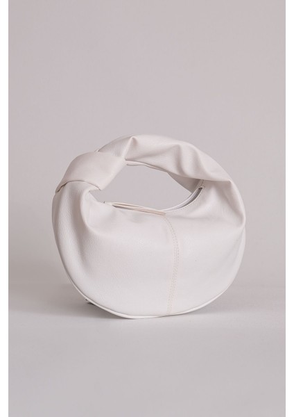 Tekno Trust Dokuma Kadın Mini Jordie El Çantası Beyaz Design Suni Deri 100% Suni Deri Type 4