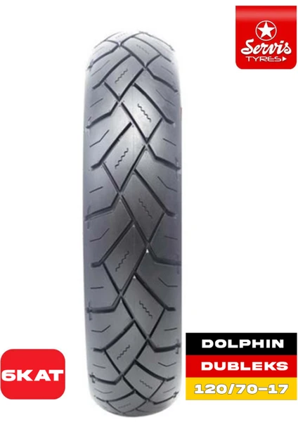 Servis Tyres 120/70-17 Dolphin Motosiklet Lastik