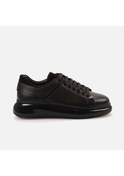 Deri Erkek Siyah Spor & Sneaker C0610