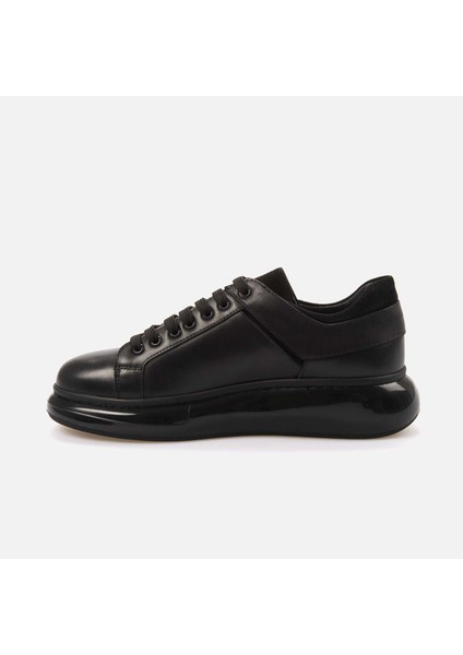 Deri Erkek Siyah Spor & Sneaker C0610