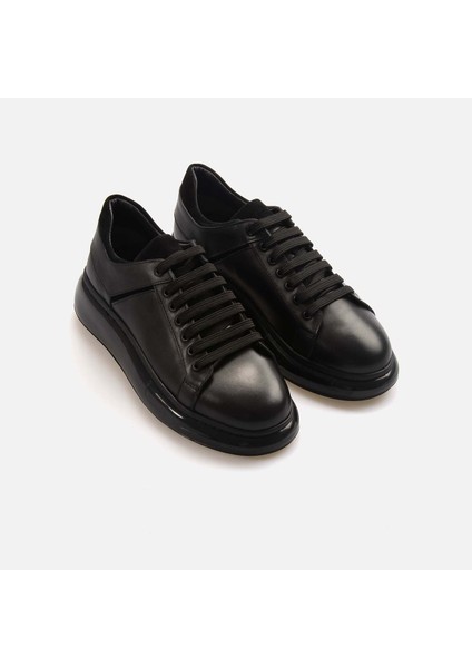 Deri Erkek Siyah Spor & Sneaker C0610