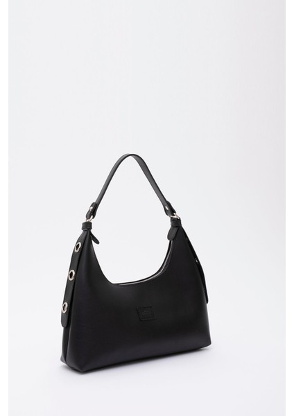 Tekno Trust Ek Özellik Mevcut Değil Siyah SHK82 Baget Model Tek Bölmeli Kadın Suni Deri Kol ve Omuz Çantası U:1 fiyatları