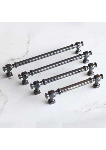 Talas Füme Düz Metal Kulp 192 mm Mobilya Çekmece Mutfak Dolabı Kulbu fırsatları
