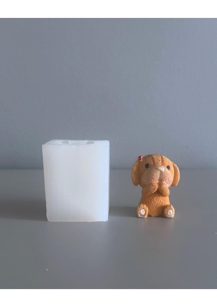 Chemdle Yavru Köpek Moldel Silikon Kalıp