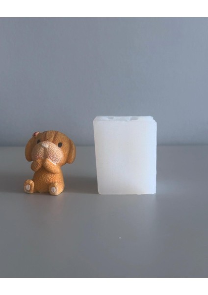 Chemdle Yavru Köpek Moldel Silikon Kalıp