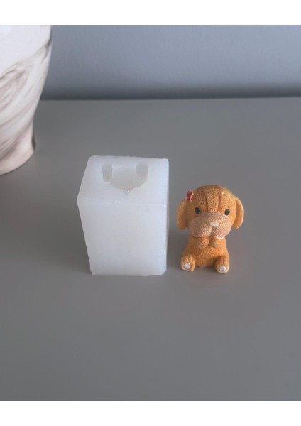 Chemdle Yavru Köpek Moldel Silikon Kalıp