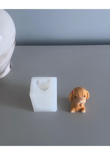Chemdle Yavru Köpek Moldel Silikon Kalıp