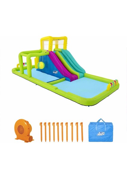 Mega Su Parkı Bestway Bouncy Castles Pool Çocuk Oyun Parkı ve Havuzu 701 x 301 x 265 Cm.