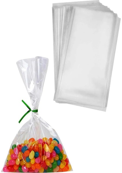 Naylon Bakkaliye Torba Dayanıklı 1.kalite Gıda Temasına Uygun Şeker Torbası (2 KG)(23X36) 3 Pk