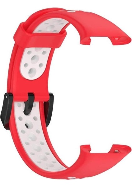 Xiaomi Mi Band 7 Pro Uyumlu Spor Çift Renk Delikli Silikon Kordon Kayış fiyatları