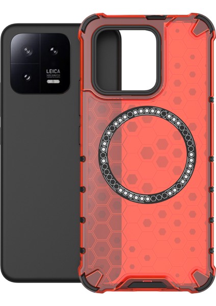 Xiaomi 13 Tpu+Pc Telefon Kılıfı Magsafe ile Uyumlu (Yurt Dışından)