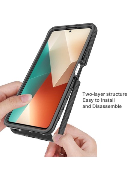 Xiaomi Redmi Note 13 5g Pc+Tpu Telefon Kapağı (Yurt Dışından)