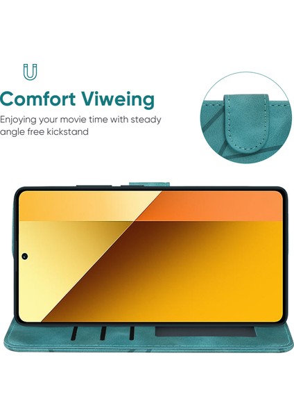 Xiaomi Redmi Note 13 5g Deri Telefon Kılıfı (Yurt Dışından)