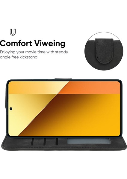 Xiaomi Redmi Note 13 5g Deri Telefon Kılıfı (Yurt Dışından)