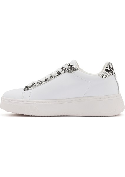 Alberto Guardiani Kadın Beyaz New Era Bağcıklı Deri Sneaker G03G100017 fiyatları