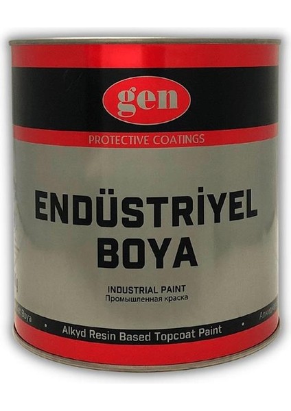 Endüstriyel Son Kat Boya - 2,75 kg Siyah