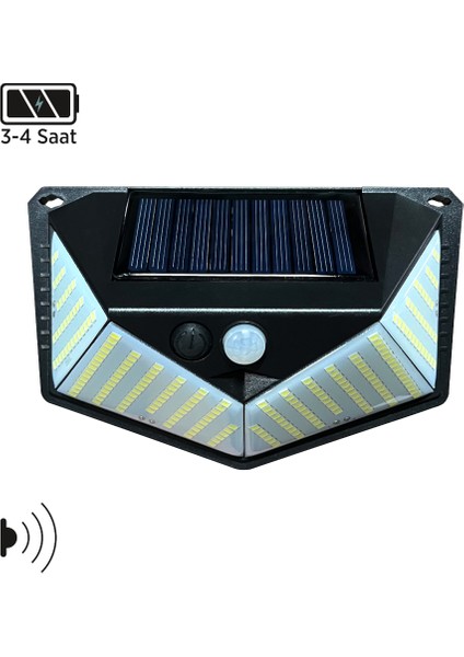 MX-9002 40W Sensörlü Solar LED Aplik 6500K