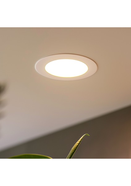 MX-1006B - 12W 6500K Soğuk Beyaz Beyaz Kasa Sıva Altı Yuvarlak LED Panel