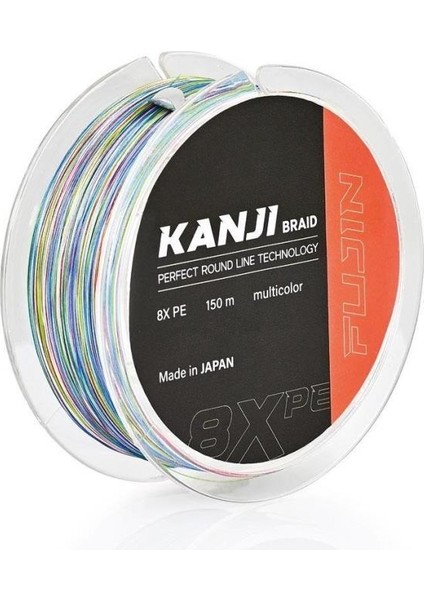 Kanji 8x 150MT Multi Color Pe Line