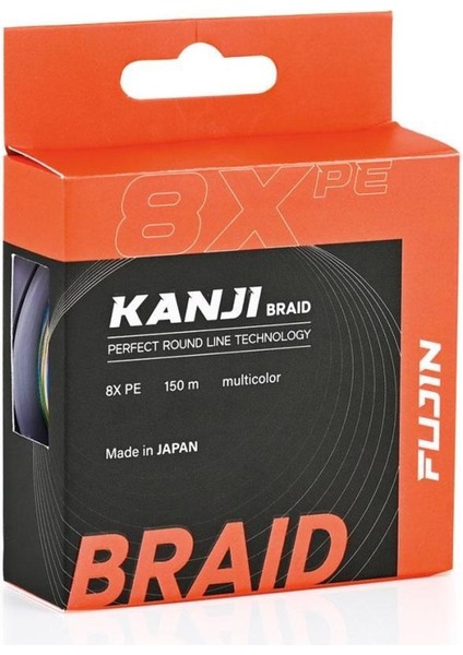 Kanji 8x 150MT Multi Color Pe Line