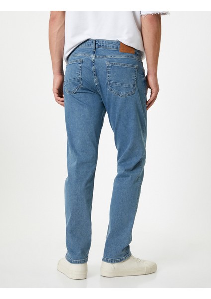 Slim Fit Kot Pantolon - Brad Jean