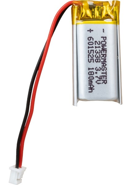 601525 3.7 Volt 180 Mah Lityum Polimer Pil 1,2 V Yok Şarjlı Piller 0850-0005