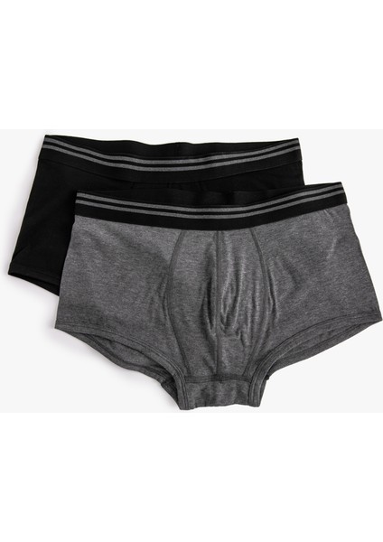 2'li Slip Boxer Seti Çok Renkli