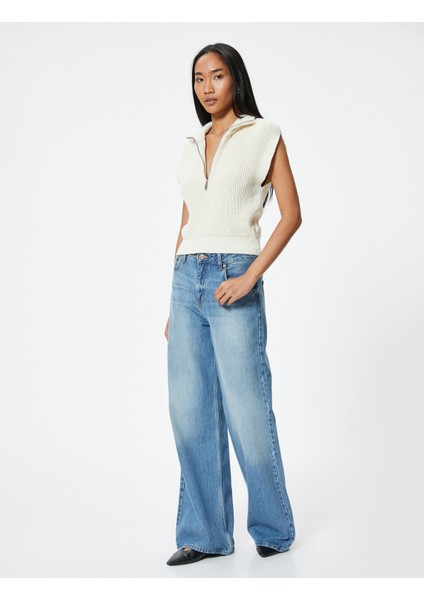 Fermuarlı Süveter Dik Yaka fiyatları