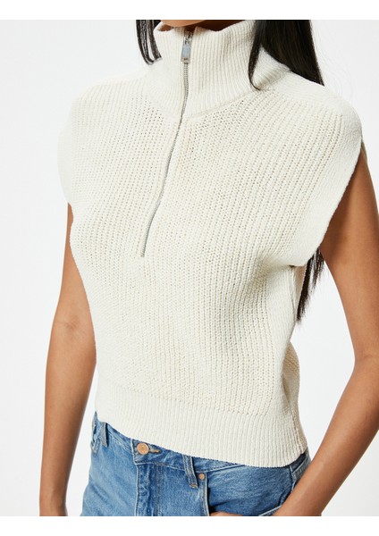 Fermuarlı Süveter Dik Yaka indirimleri