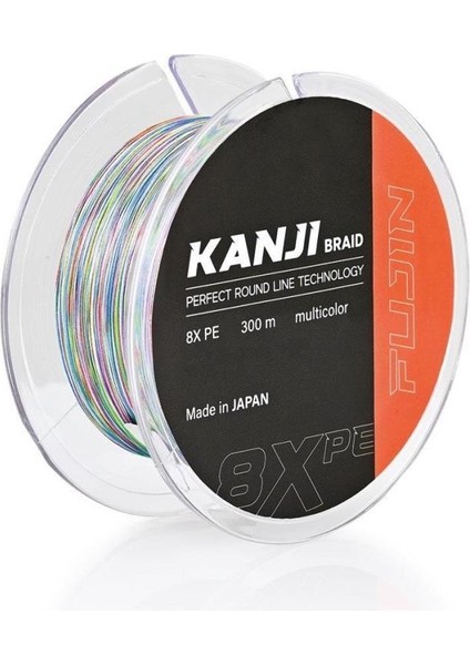 Fujin Kanji 8x 300MT Multi Color Pe Line